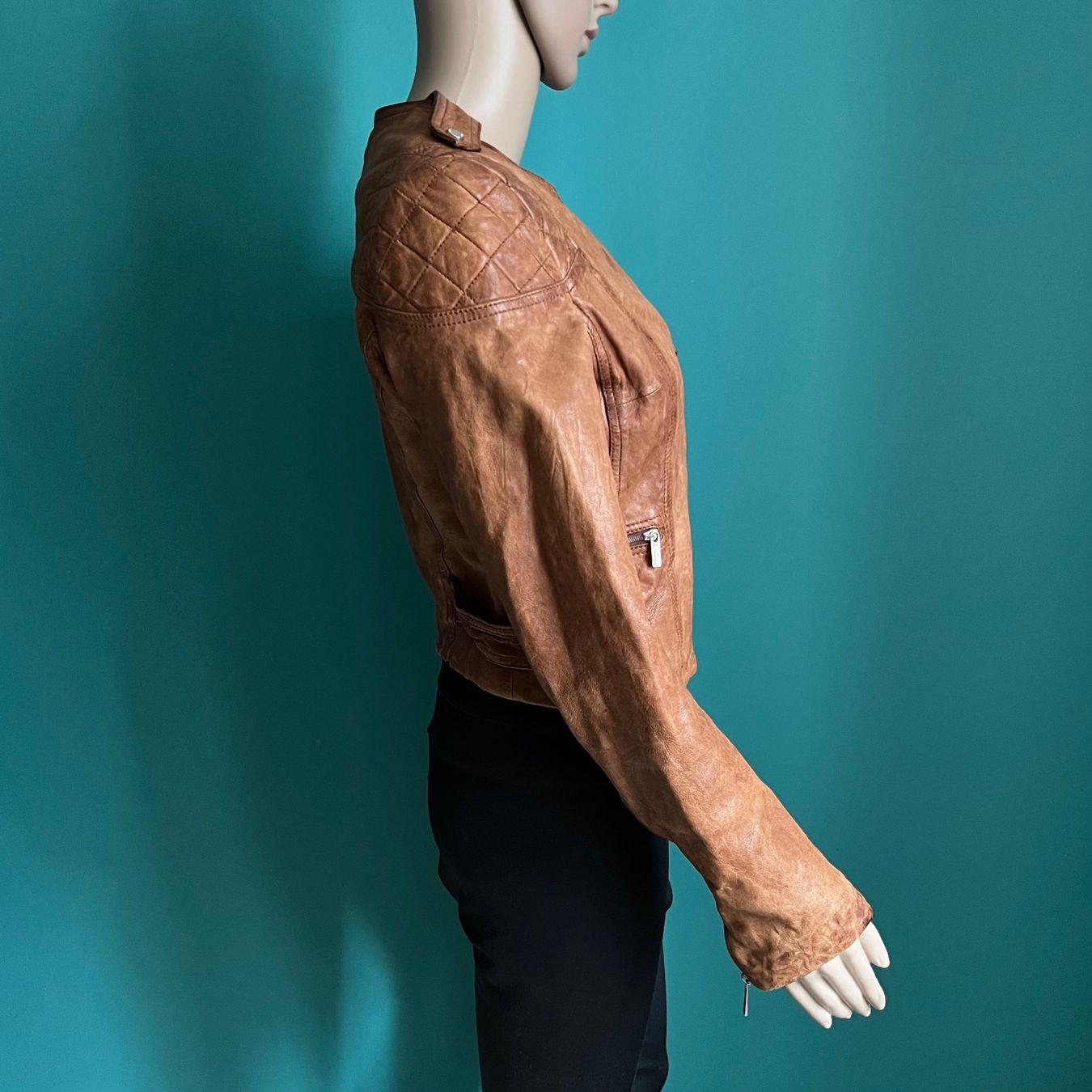 Karen Millen Giacche: KAREN MILLEN Lederjacke 🤎 – Usato da Zürich venduto da ClosetQueen 3