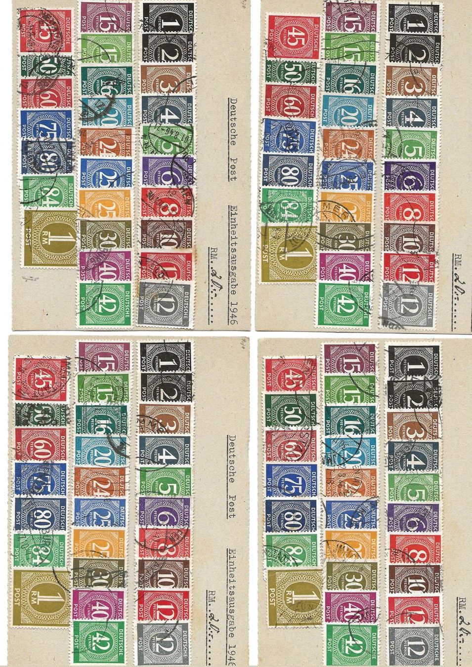 Tutti i francobolli: Sammlung Deutsches Reich und DE – Usato da Schlieren venduto da Sternstunde2 1