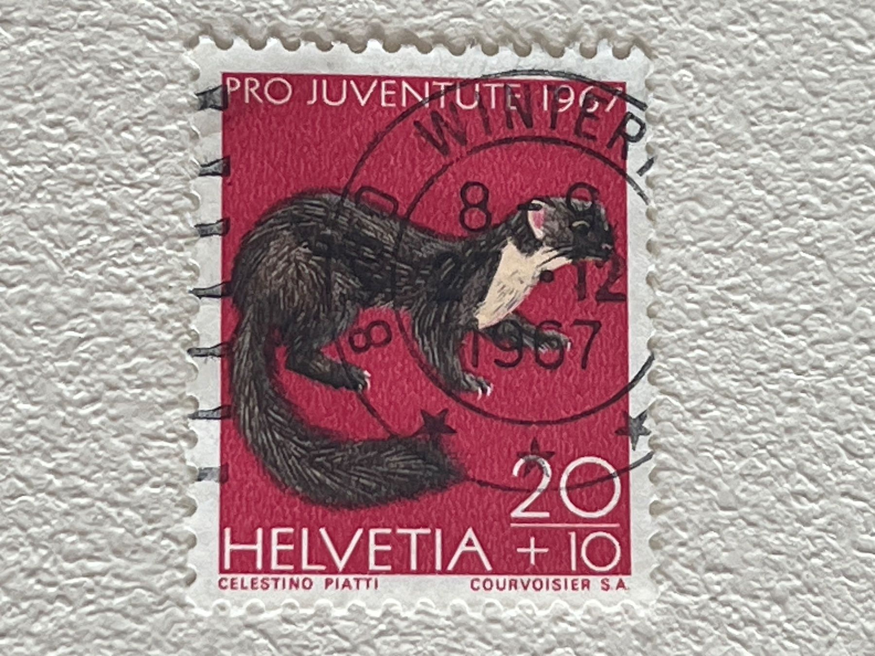 Tutti i francobolli: Schweiz Briefmarke – Usato da Chiasso venduto da AzenYa