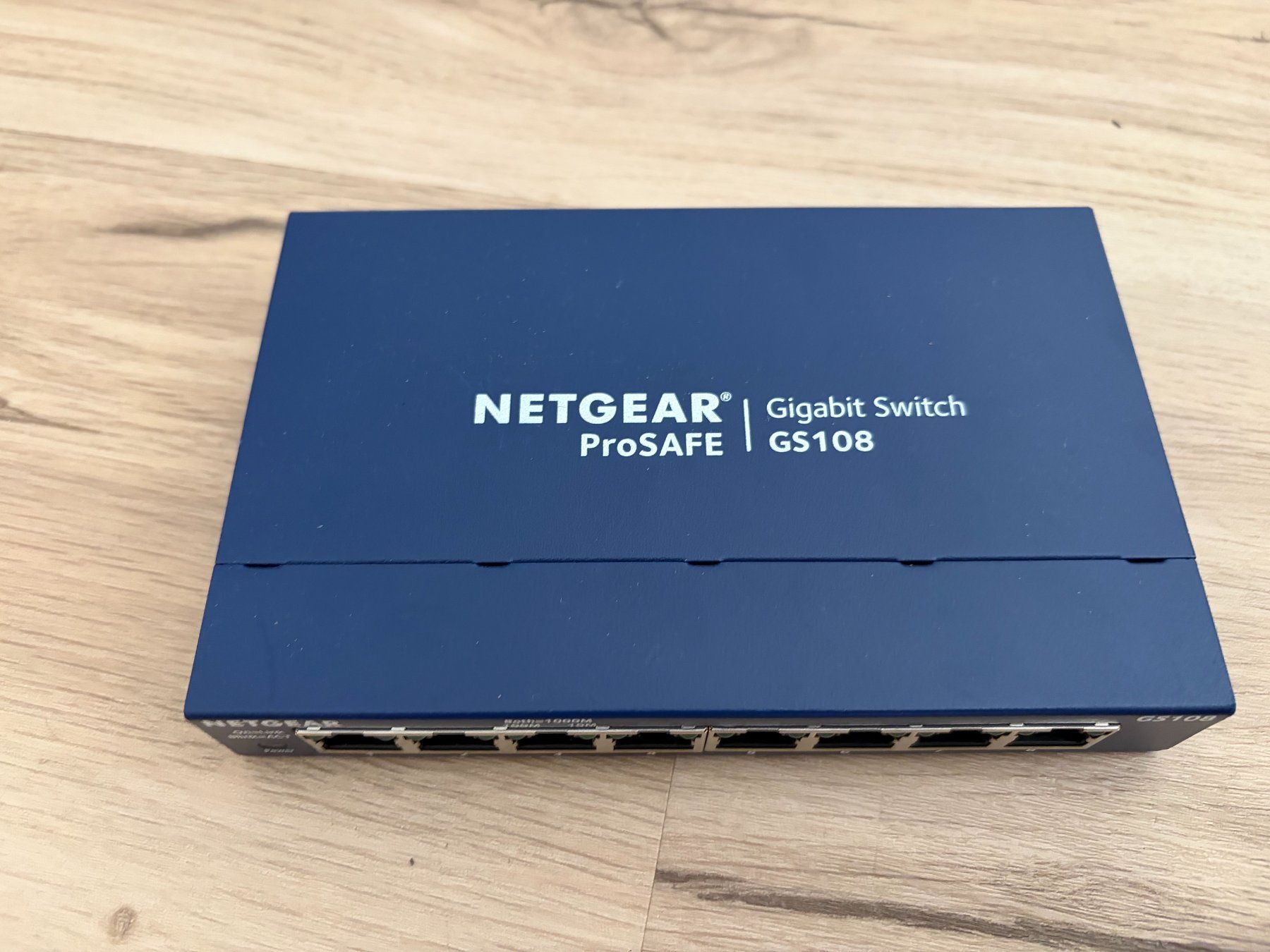 Netgear Hubs & Switches: Netgear Switch GS108 8 Port – Gebraucht aus Hägglingen von Mac99