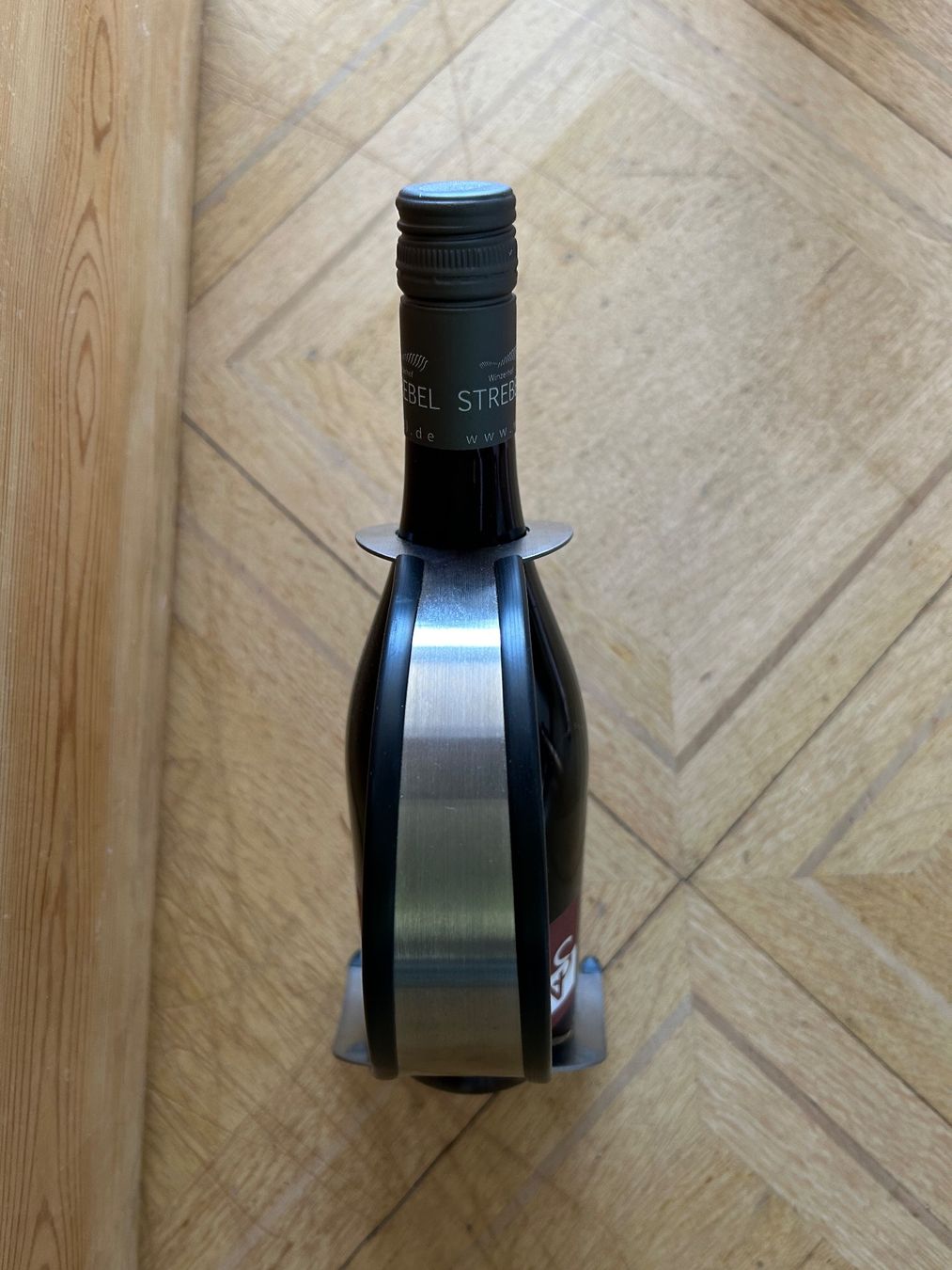 Portabottiglie: Weinflaschenhalter Metall – Usato da Emmen venduto da Carbru 2