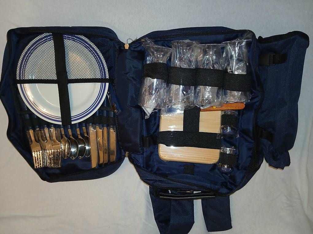 Rucksäcke: 2 Picknick Rucksäcke – Neu und originalverpackt aus Schaffhausen von Mo-s 3