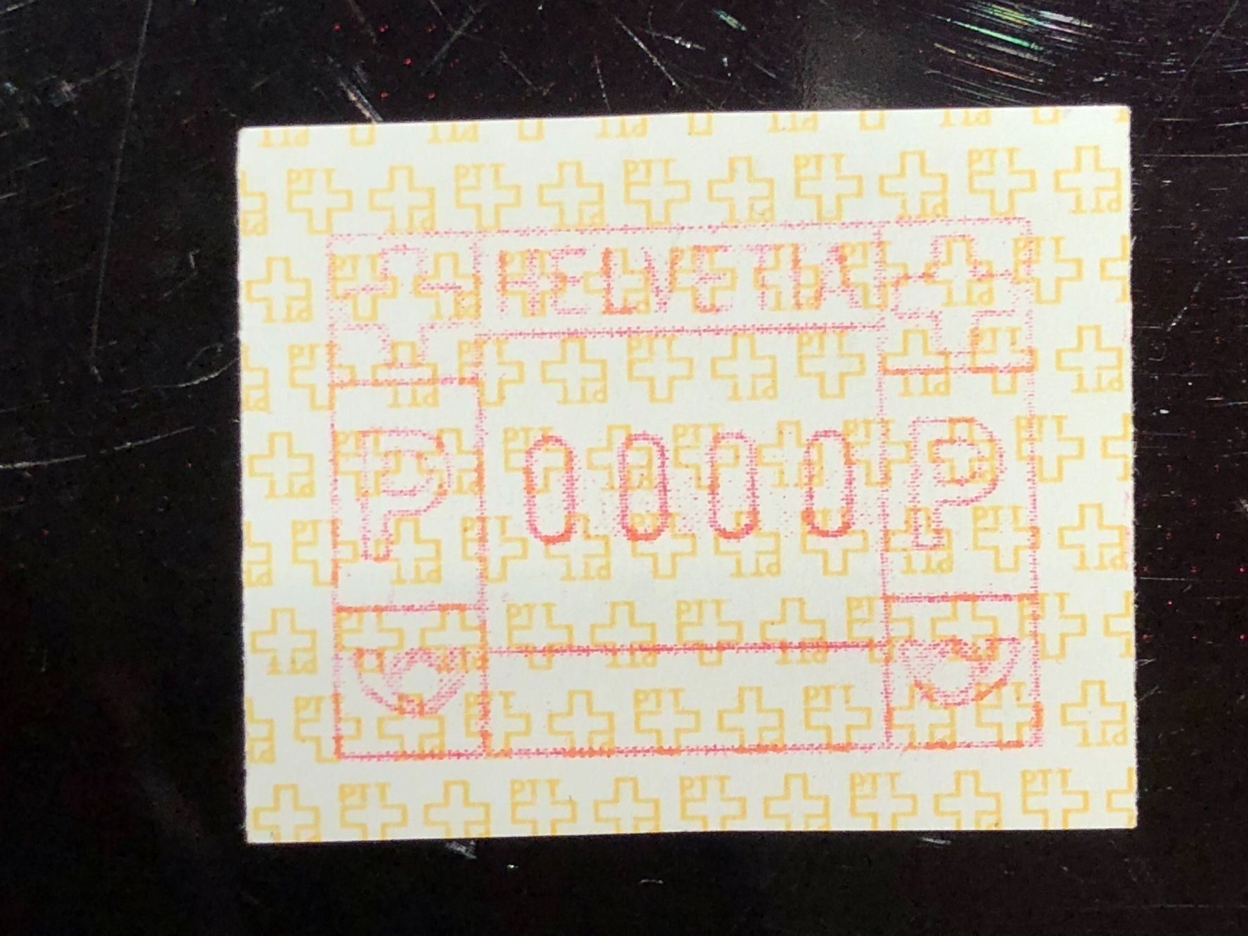 Alle Briefmarken: 0000-Wert aus Automat – Neu (gemäss Beschreibung) aus Lufingen von Rac0