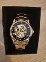 Automatikuhr Forsining Herren mit Drachenmotiv goldfarben