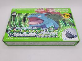 Pokemon Blatt Grün Wifi Gameboy Advance GBA Japan OVP