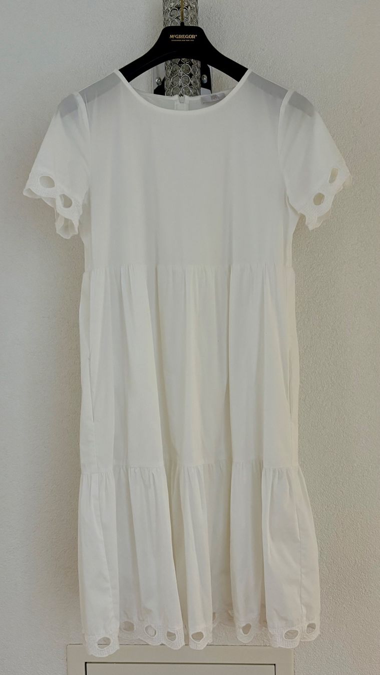 Riani Vestiti: Riani Sommerkleid weiss Gr.38 – Usato da Neukirch Egnach venduto da Bruno-Privatverkauf