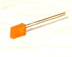 Rechteck-LED 2x5x7mm orange, 25 Stück