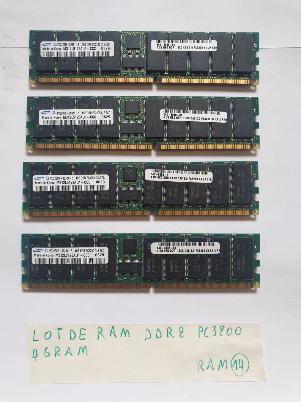 Corsair Memoria / RAM: RAM  DDR2 / PC3200 / 4Gram – Usato da Moudon venduto da Amaroli7