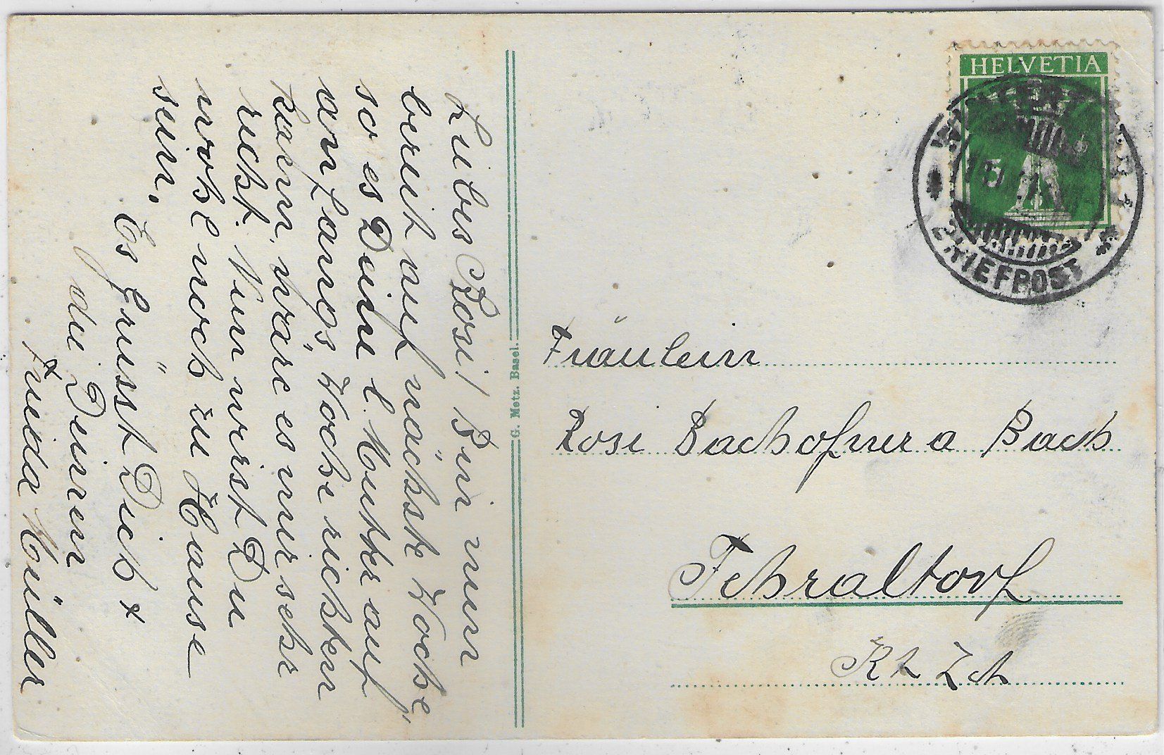 Cartoline postali: Schloss Mörsberg – Usato da Ettingen venduto da Kartenplanet 1