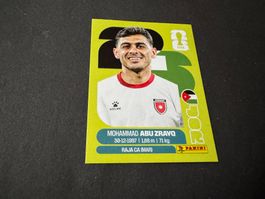 Panini Fussball WM 2026 Sticker Mohammad Abu Zravq JOR 19