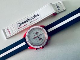 OMEGA x SWATCH Mission to Mars "Racing", NO box & papers