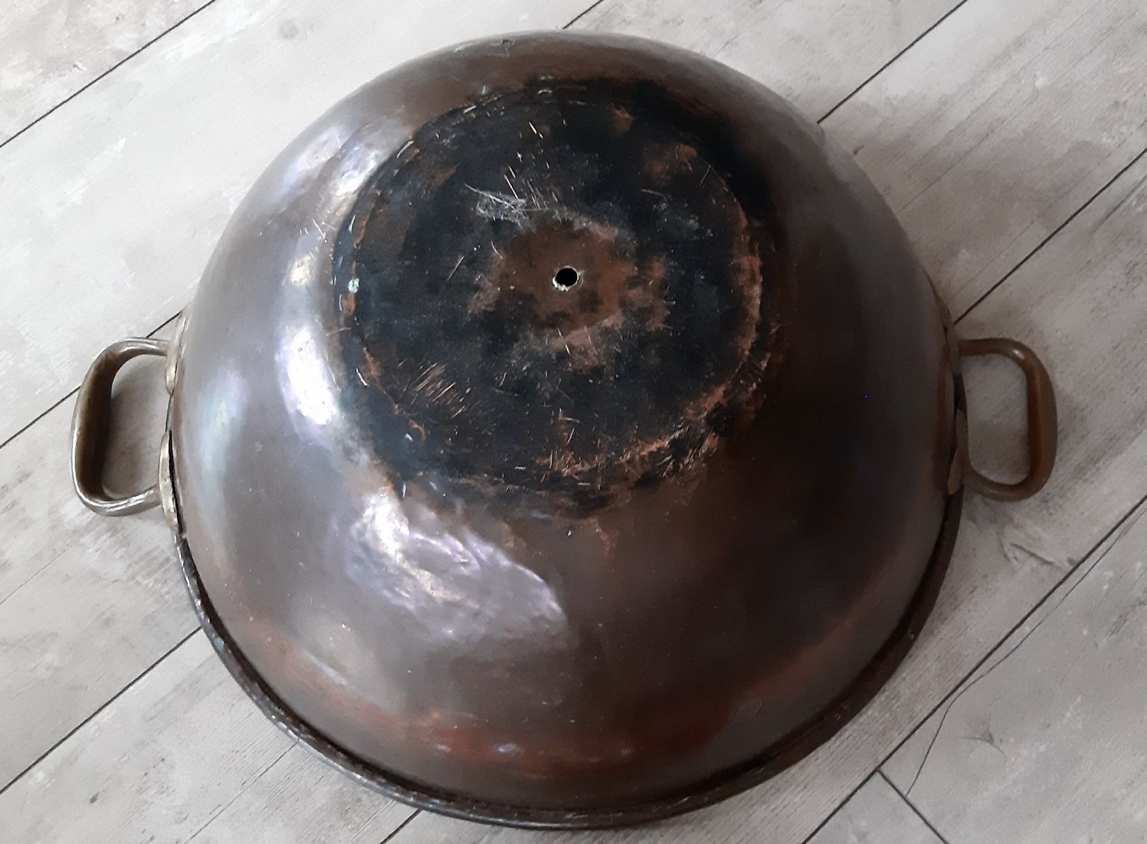 Pentole: Wunderbarer grosser Kupfertopf  - Topf  -  Schale mit Deckel – Usato da Tagelswangen venduto da BrigittaC01 9