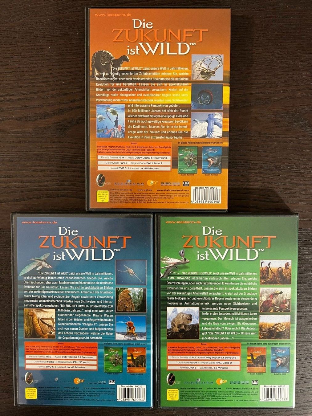 Tutti i DVDs: Die Zukunft ist wild Collection – Usato da Zürich venduto da FilmFreunde 1