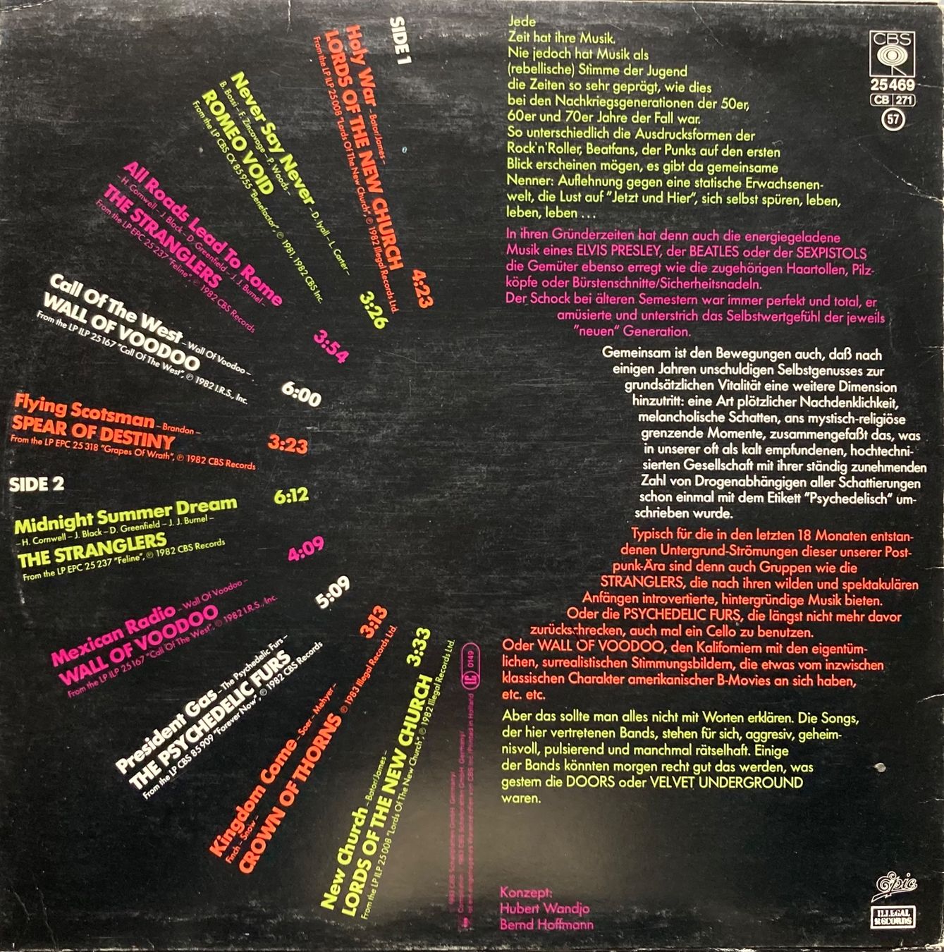 Schallplatten: DIVERS ARTISTES - NEW UNDERGROUND – Gebraucht aus Poliez-Pittet von Newtown-Records 2