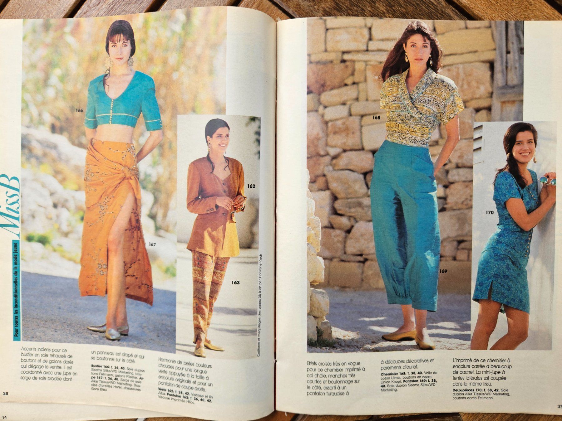 Schnittmuster: Burda juin 1990 / tout pour les vacances – Gebraucht aus Lausanne von tal_01 7