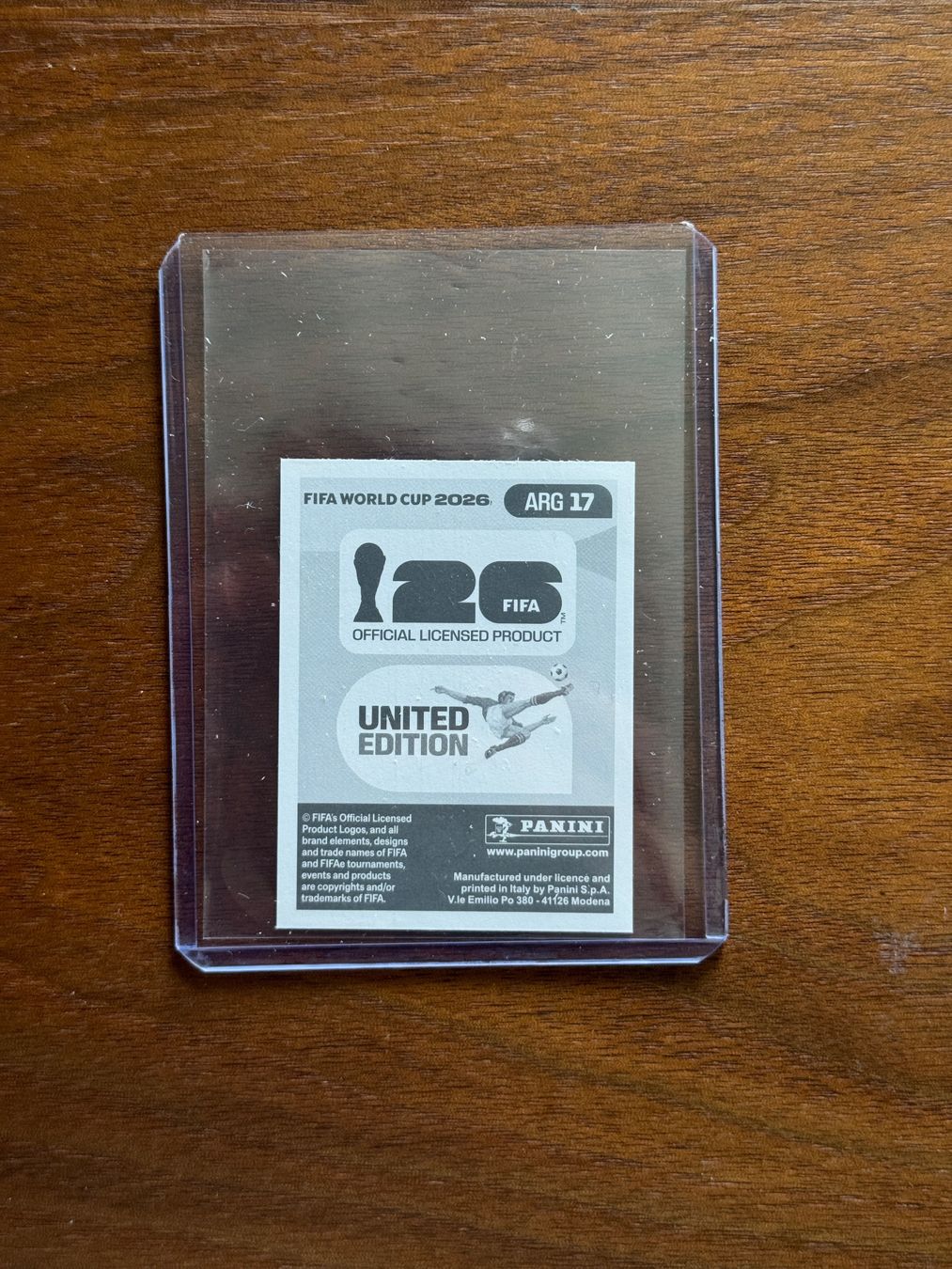 Panini Carte collezionabili: LIONEL MESSI - ARG 17 - Panini WM 2026 – Nuovo e nell'imballaggio originale da Horw venduto da nad_c 1