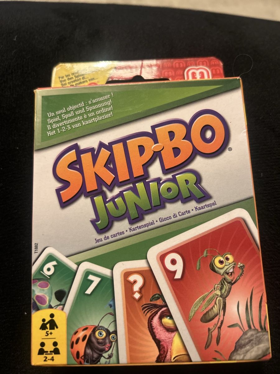 Mattel Spiele: Skip-Bo Junior - Jeu de cartes amusant! – Gebraucht aus St-Prex von mar_f6t6