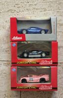 3x Schuco Junior Line Porsche 904, 906, 917/20 Pink 1/43 neu