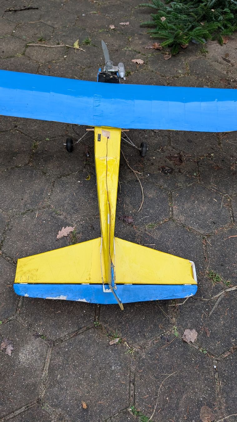 Modellismo RC: Modellflugzeug mit Verbrennungsmotor  – Difettoso da Blauen venduto da failoamtigo 2