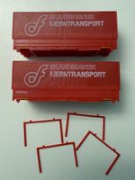 Herpa 2x Planenbrücke Skandinavisk-Fjerntransport  / HO