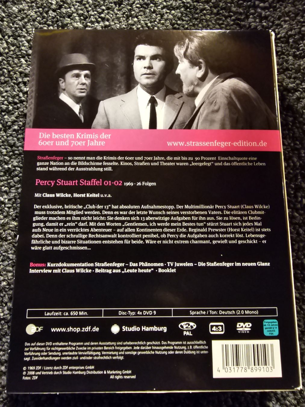 Alle DVDs: Strassenfeger Staffel 01+02 Percy Stuart – Gebraucht aus Ruswil von jan_bxl5 1