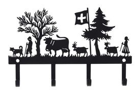 Schlüsselbrett «Scherenschnitt» Metall NEU Abverkauf