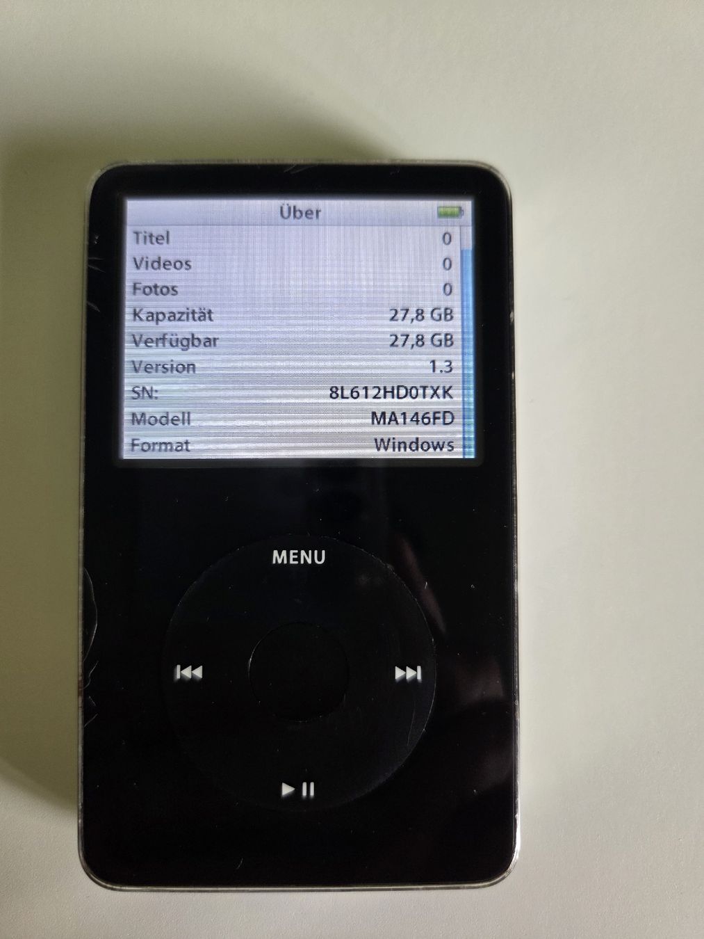 Apple Tragbarer Mediaplayer: iPod 5 Generation 30GB neuer akku – Gebraucht aus Niederrohrdorf von jet_b7s7 2