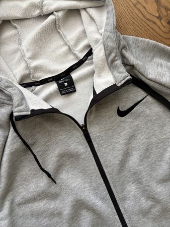 Nike drifit Trainingsjacke Gym Fitness Vintage Grau Grösse L