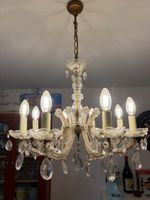 Kronleuchter Kristall antik mit 8 Lichtern,