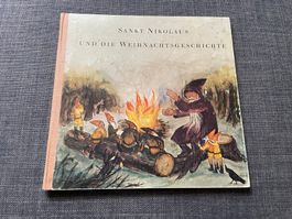SANKT NIKOLAUS UND DIE WEIHNACHTSGESCHICHTE *ANTIKES BUCH*