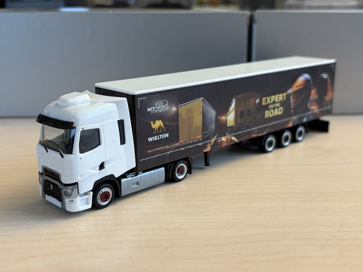 Herpa Modellini d'auto: Renault T SFT Bastelmodel – Nuovo (secondo la descrizione) da Felben-Wellhausen venduto da Mobil01