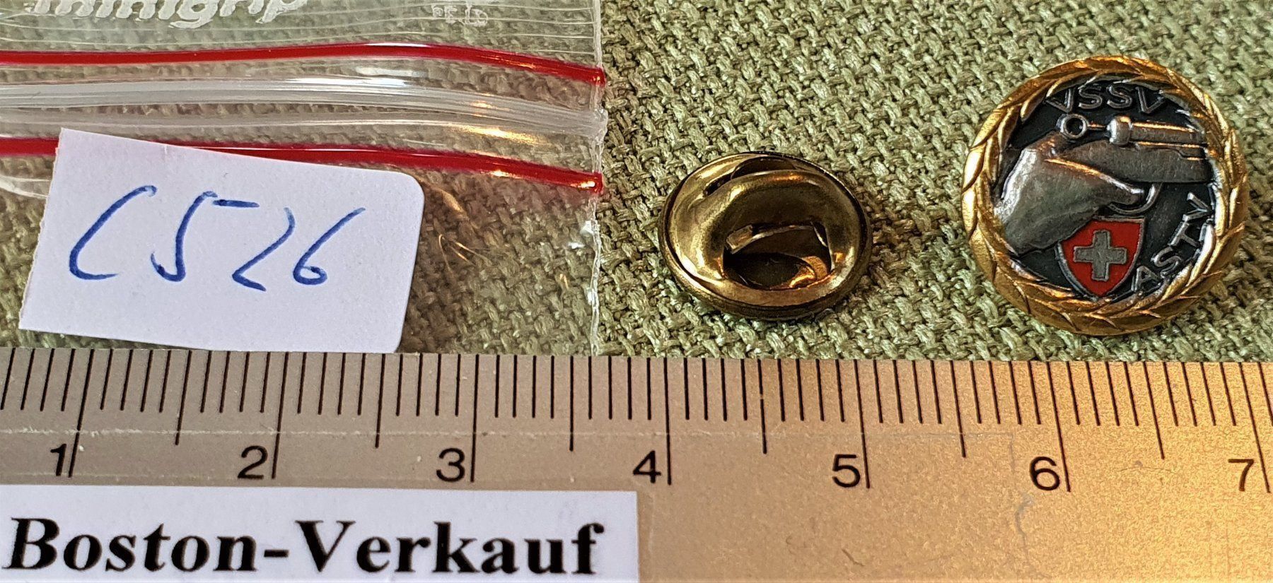 Placchette & Badge: C526 - Pin Schützen VSSV ASTV Schweiz – Usato da Reinach BL venduto da Boston-Verkauf 2