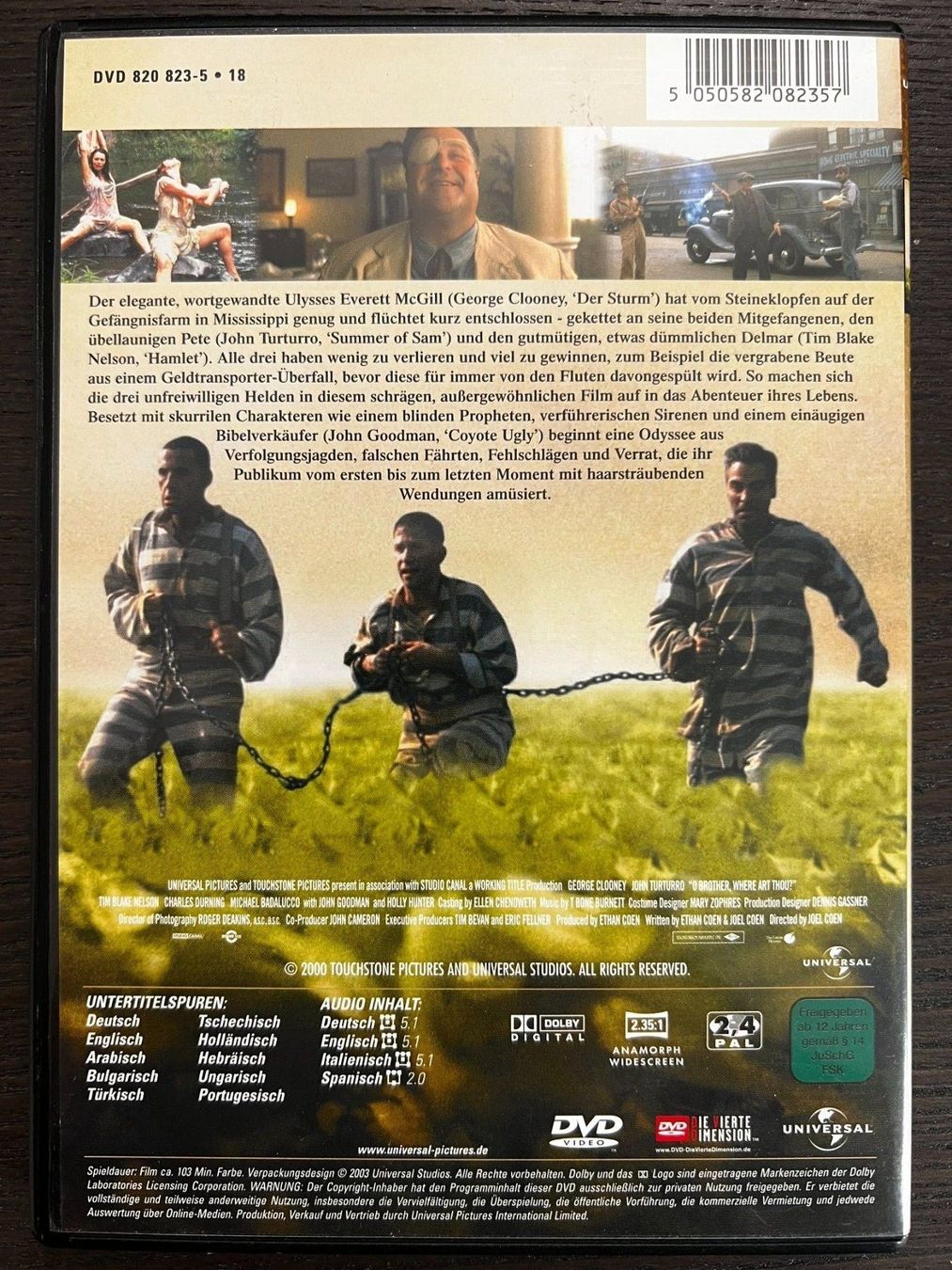 Tutti i DVDs: O Brother, Where Art Thou – Usato da Zürich venduto da FilmFreunde 1