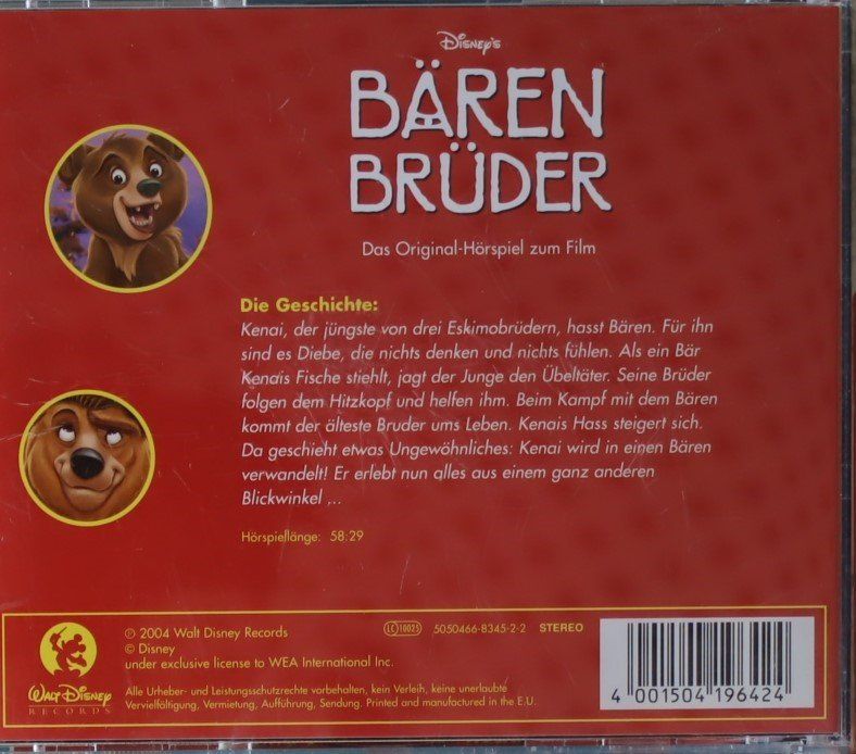 CD: Bärenbrüder Hörbuch – Usato da Luzern venduto da CONTENTI 2