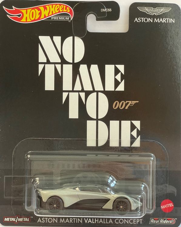Hot Wheels Aston Martin Valhalla Concept, Sreen Time 6/10, Argento 103/250