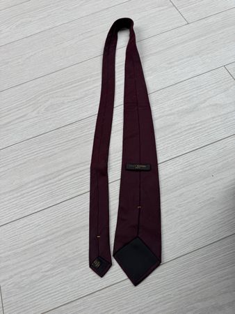 Louis Vuitton cravate bordeaux