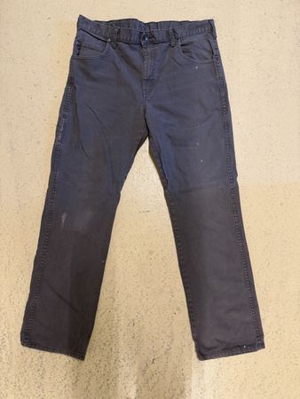 Vintage Dickies Hose, Gr. ca. M, Grau, Top Zustand!