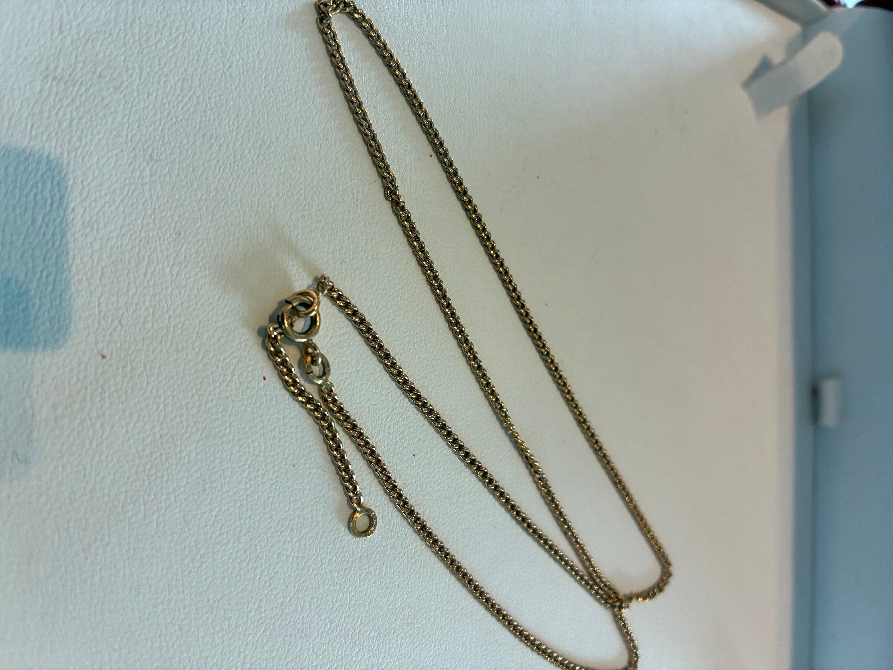 Catenine: CHAINE PLAQUé OR - MURAT -ESTAMPILLE 45,5 CM – Usato da Evilard venduto da nenette01 1