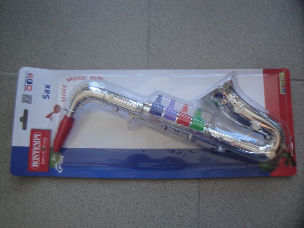 Kinder Saxophon, Spielzeugsaxophon, Horn Musikinstrument, Leichte