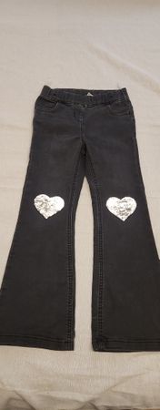 Jeans svasati bambina C&A, taglia 116, come nuovi!