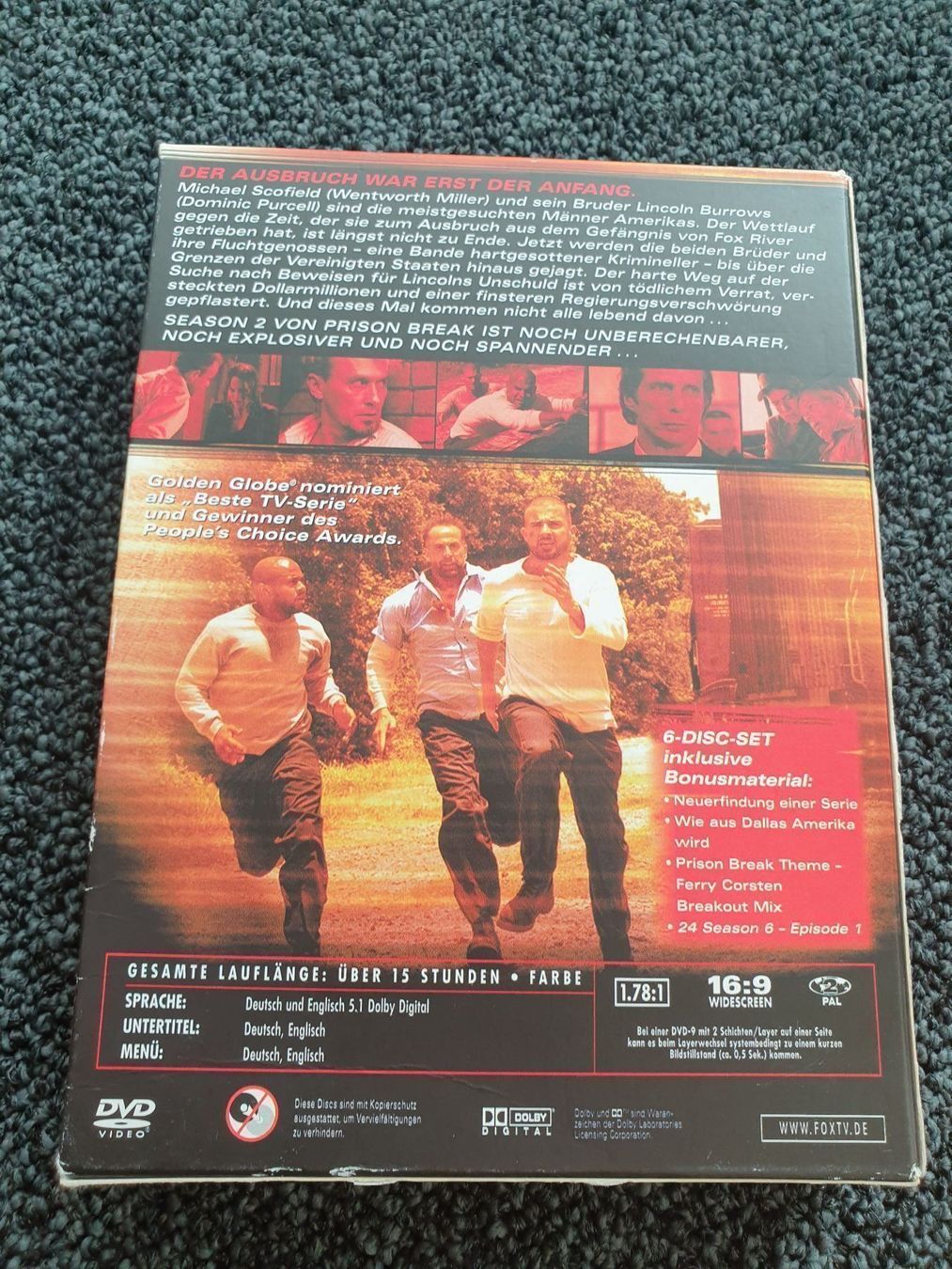 Tutti i DVDs: PRISONBREAK STAFFEL 2 – Usato da Ruswil venduto da jan_bxl5 2