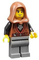 LEGO Minifigur Wolfpack (aus Set 10332), ohne Umhang