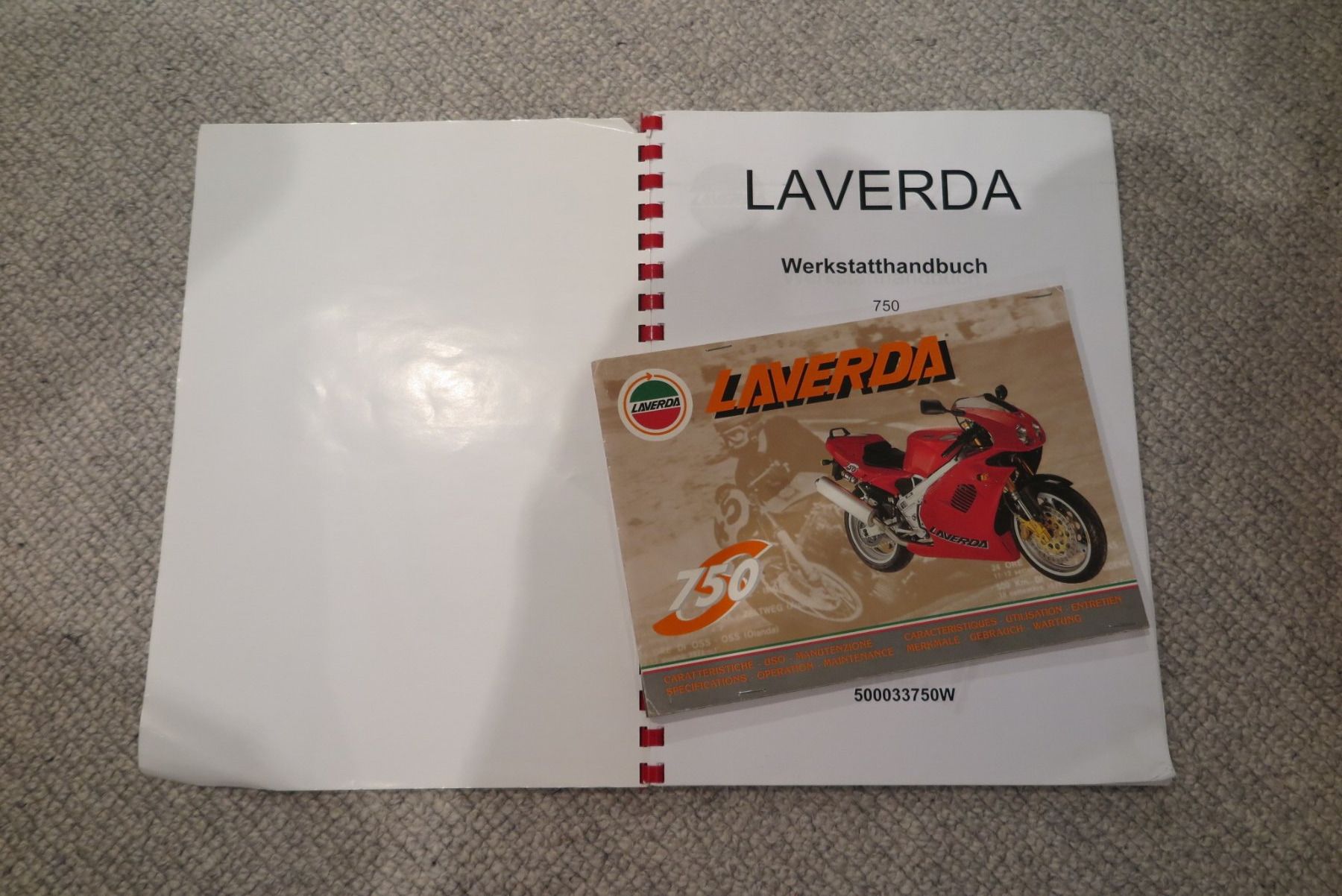 Ordner: Laverda 750 S Carenata Werkstatthandbuch – Gebraucht aus Bonaduz von Mikebond 1