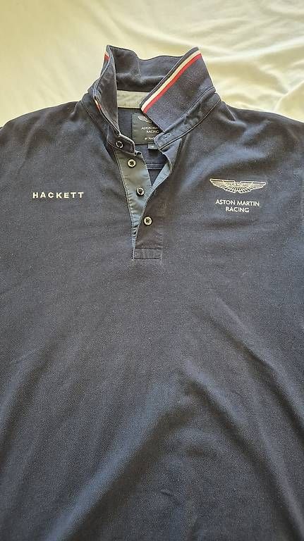 Magliette Polo: Langarm Polo Hackett Aston Martin – Usato da Zürich venduto da benzar11 1