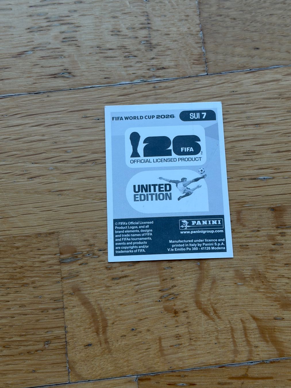 Panini Cartes à collectionner: Panini SUI 7 – Neuf (Voir description) à Zürich par bel5 1