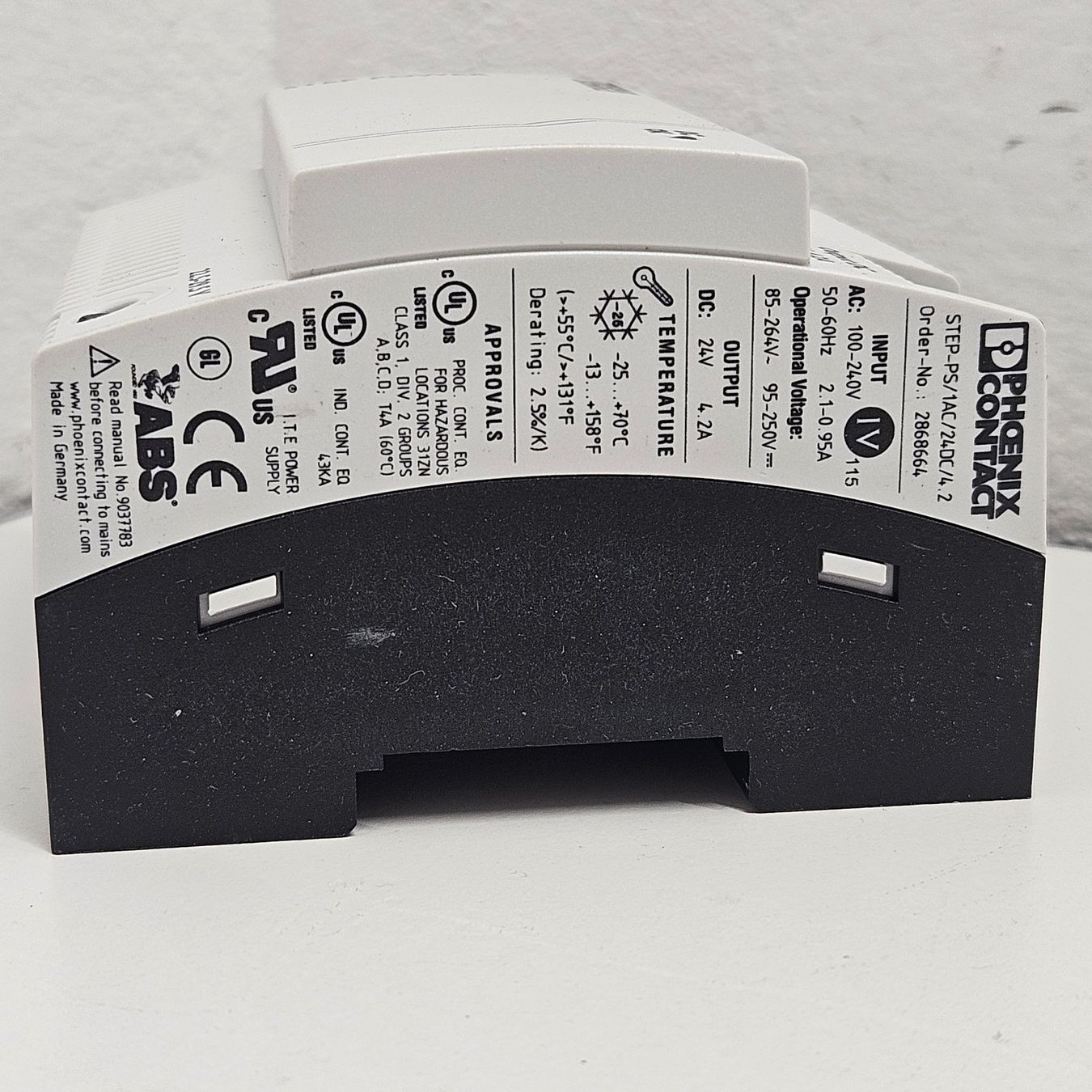 Phoenix Contact Elektronikbauteile: 4 Stk. PHOENIX CONTACT STEP POWER 22.5-29.5V – Gebraucht aus Niederdorf von LeptonAG 1