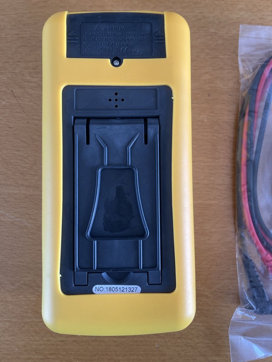 Misurare: Digital Multimeter DT-9205A mit Messleitungen neu – Nuovo e nell'imballaggio originale da Wängi venduto da Bmo 1
