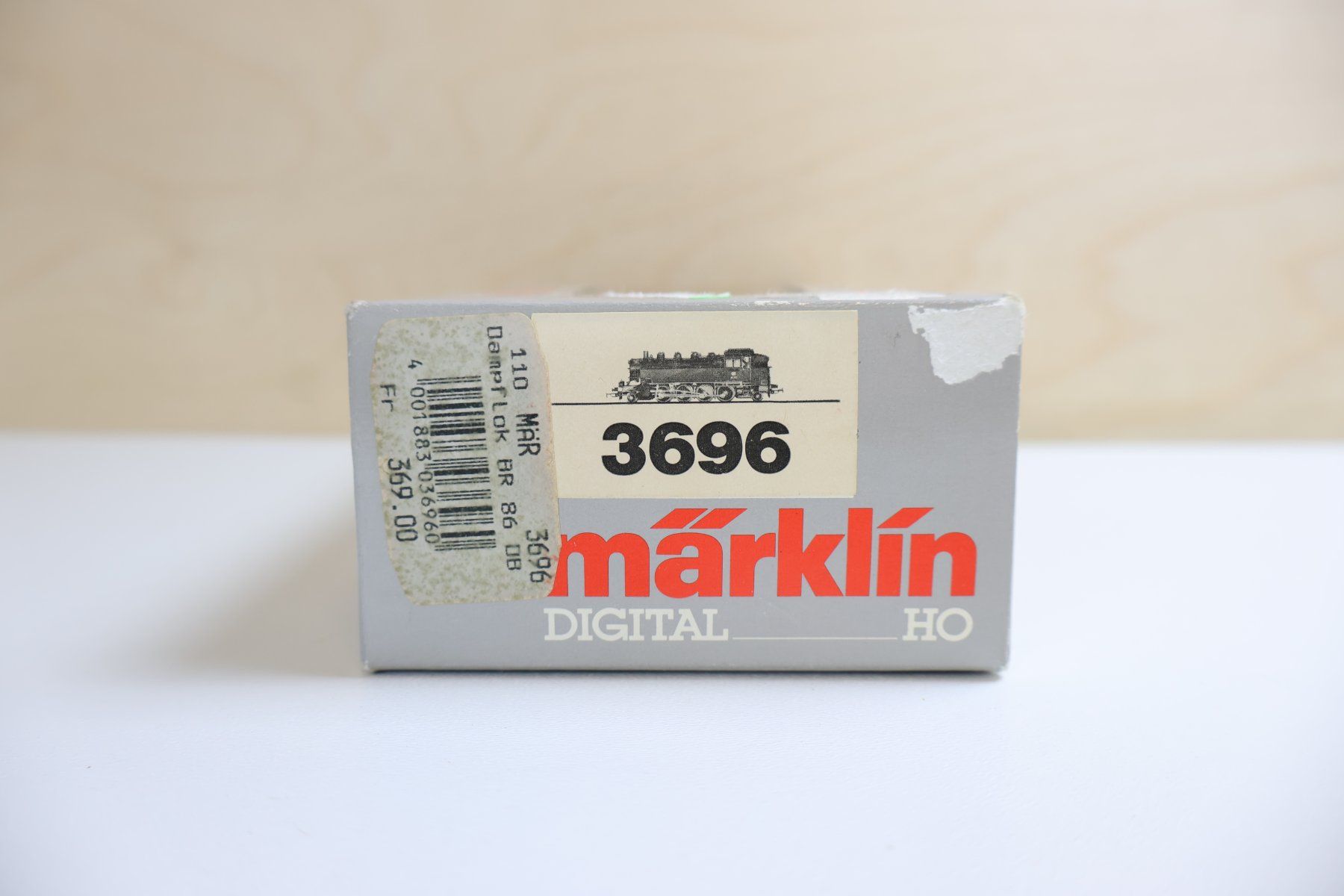Märklin Modellini di ferrovie: Märklin Dampflok BR 86 - Digital + Telex - 3696 – Usato da Winterthur venduto da Monstera 7