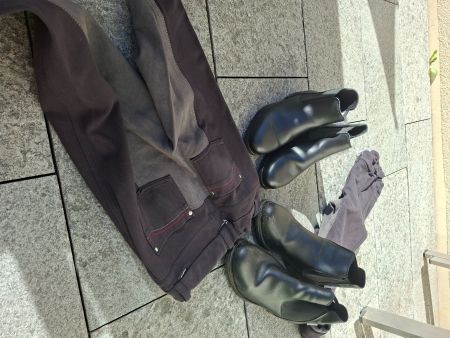 Reithosen und Stiefeletten Set schwarz gebraucht