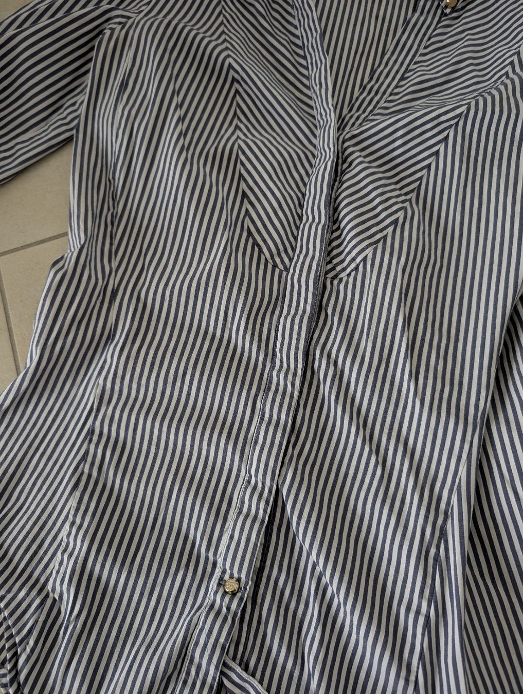 Zara Camicette: Zara Basic Hemd Bluse Gestreift, Grösse S, Top Zustand – Usato da Ganterschwil venduto da Nike18 2